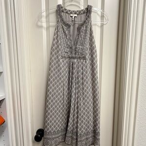 Joie Gray Patterned Dress